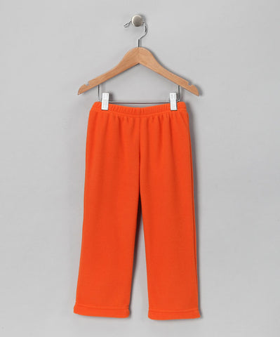 Orange Fleece Pant